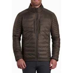 KUHL Men's Spyfire Jacket -Urban Layered Store 1122 ms spyfire jacket dark olive front pdp photo