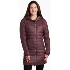 KUHL Women's Spyfire Parka -Urban Layered Store 2140 Ws Spyfire Down Parka Kalamata Front