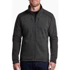 KUHL Men's Interceptr Fleece Jacket -Urban Layered Store 3183 Interceptr FZ Steel Front 1