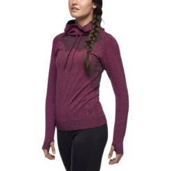 Black Diamond Women's Crux Hoody -Urban Layered Store 752120 6012 W CRUX HOODY WILD ROSE 01