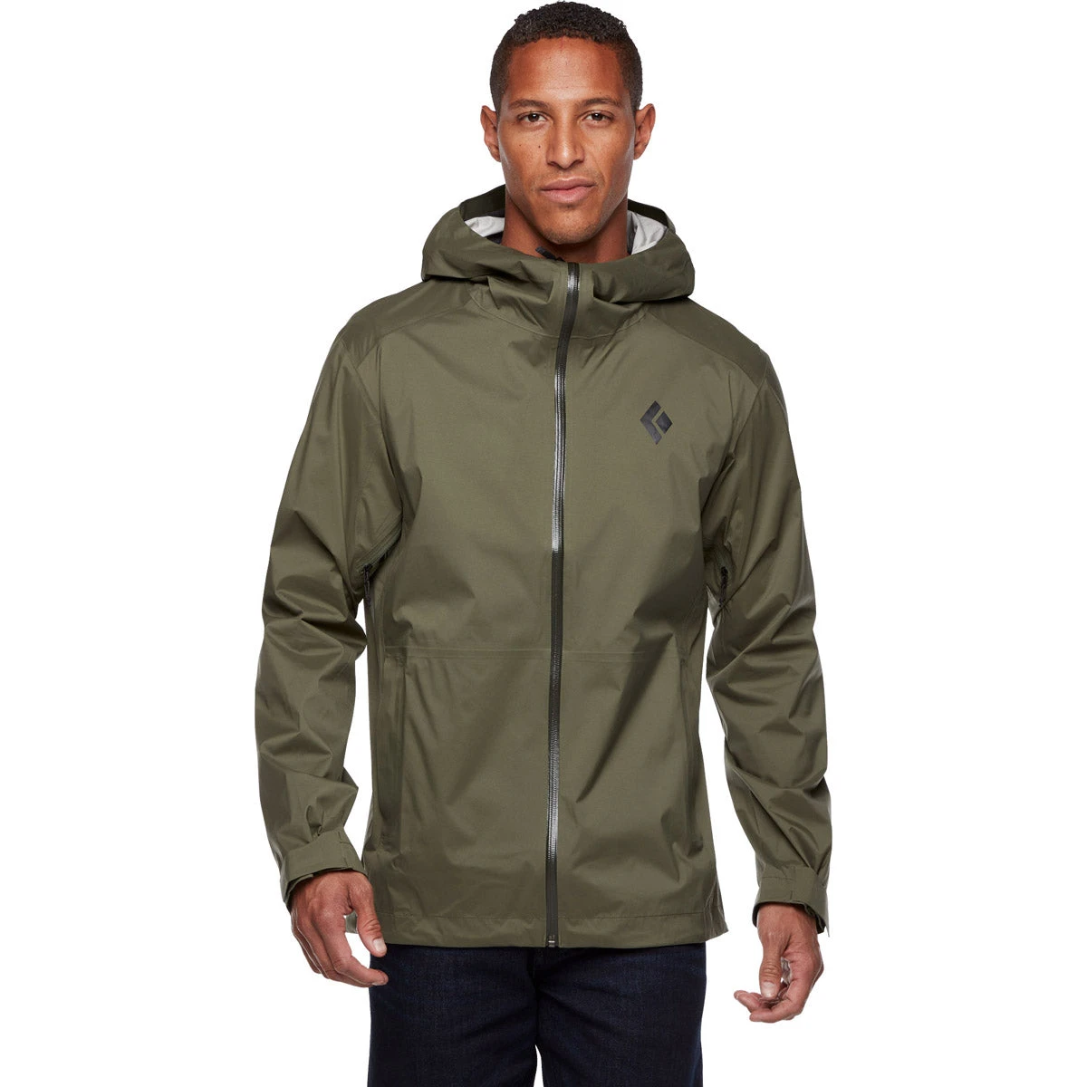 Black Diamond Men's Stormline Stretch Rain Shell 5 Black Diamond Men's Stormline Stretch Rain Shell - Image 5