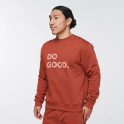 Cotopaxi Men's Do Good Crew Sweatshirt -Urban Layered Store CrewSweatshirtDoGoodSpice 1