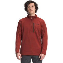 The North Face Men's Canyonlands 1/2 Zip -Urban Layered Store NF0A3SO7 BJL hero