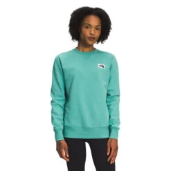 The North Face Women's Heritage Patch Crew -Urban Layered Store NF0A7UOO 6R7 hero