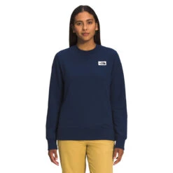 The North Face Women's Heritage Patch Crew -Urban Layered Store NF0A7UOO 8K2 hero