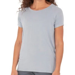 Women's Bamboo Explorer Tee -Urban Layered Store W ExplorerTee CaysBlue 1