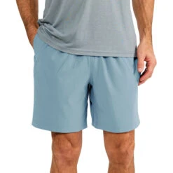 Men's Lined Breeze Short - 7.5" -Urban Layered Store lined breeze short blue fog men bottom 1